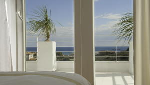 Orchid Petals 1. View from second bedrooms towards sea view